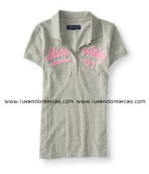 blusa polo aeropostale feminina